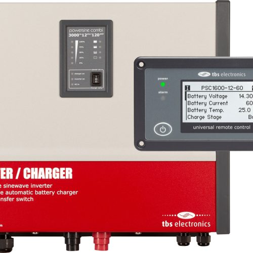 Powersine Combi Set 2000-12-80 Universal Control Wechselrichter 1800 W Dauerleistung - Wechselrichter & Spannungswandler von tbs electronics