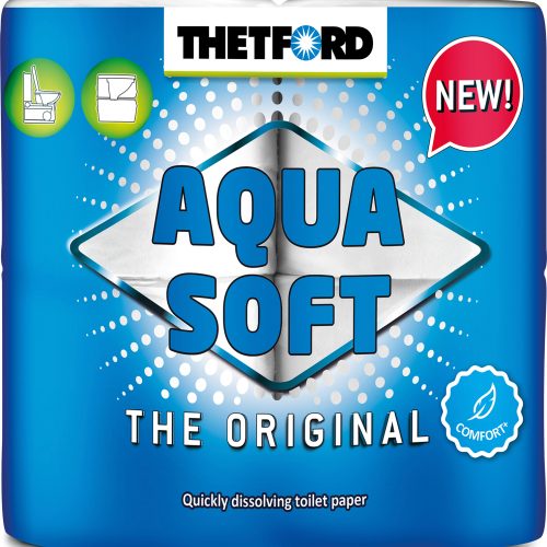 Thetford Aqua Soft ComfortPlus Toilettenpapier 4 Rollen - Verbrauchsartikel Bad