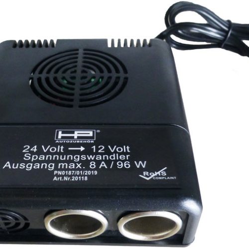HP Spannungswandler 24 V auf 12 V - Wechselrichter & Spannungswandler von HP Autozubehör