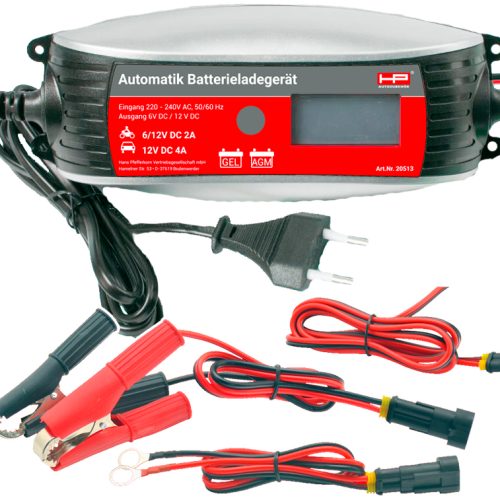HP Smart Batterieladegerät für Fahrzeuge 6 / 12V - Batterie-Ladegeräte von HP Autozubehör