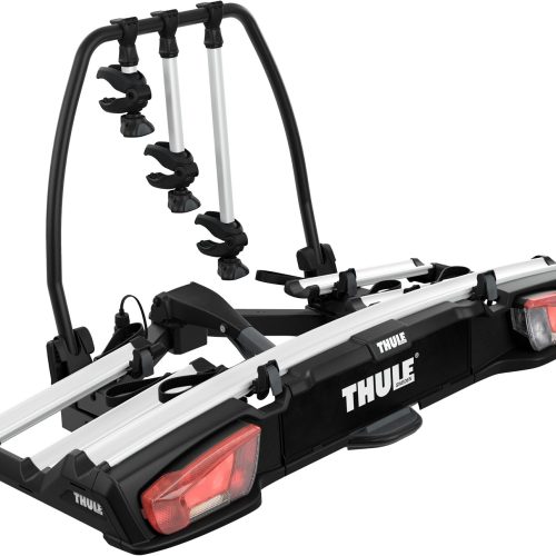 Thule VeloSpace XT3 Fahrradträger Anhängerkupplung 3 Räder Schwarz/Alu - Fahrradträger