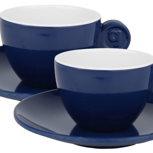 Gimex Espressotassen 2er Set Blau - Becher und Tassen