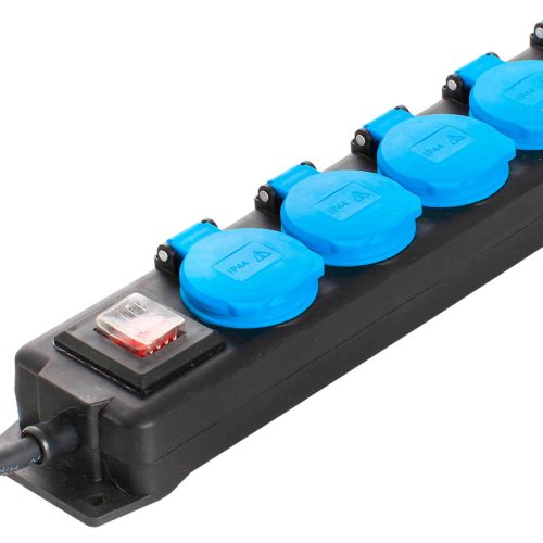 Profi Verteiler Steckdosenleiste 5-fach IP44 - Verteilungseinheiten von AS-Schwabe