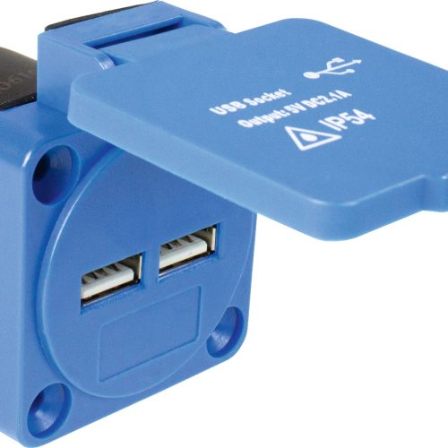 USB Anbau-Steckdose IP54 - 12 / 24 V Einbausteckdosen von AS-Schwabe