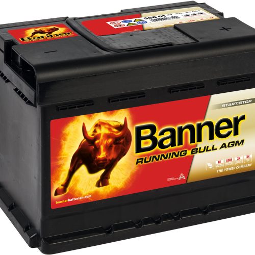 Banner Running Bull AGM 56001 Fahrzeugbatterie 12 V / 60 Ah - Fahrzeug-Batterien