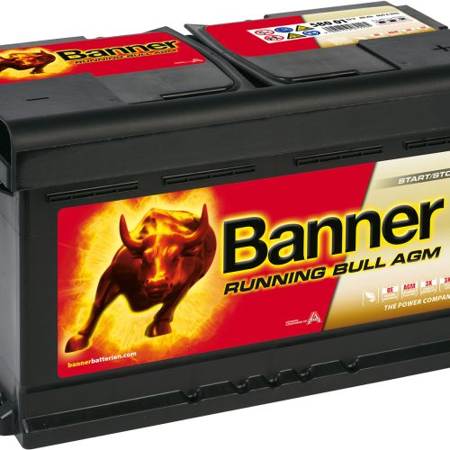 Banner Running Bull AGM 58001 Fahrzeugbatterie 12 V / 80 Ah - Fahrzeug-Batterien