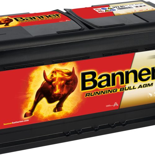 Banner Running Bull AGM 59201 Fahrzeugbatterie 12 V / 92 Ah - Fahrzeug-Batterien
