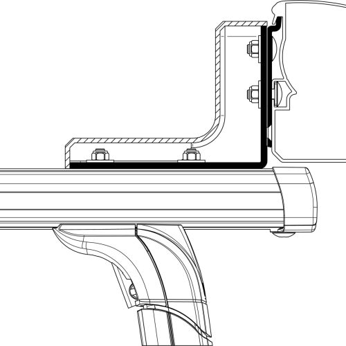 Thule Omnistor 3200 Markisenadapter Roof Rack - Markisenadapter