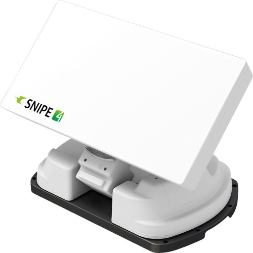 Selfsat Snipe 4 Twin vollautomatische Sat-Antenne mit Bluetooth Fernbedienung - Camping-Sat-Anlagen