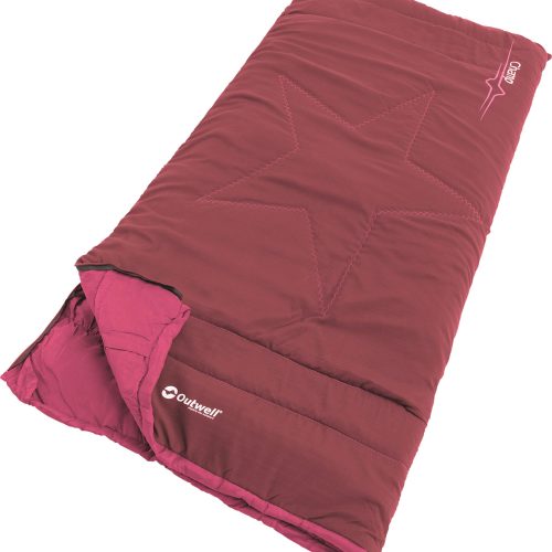 Outwell Champ Kids Kinder-Deckenschlafsack  dunkelrot - Schlafsäcke
