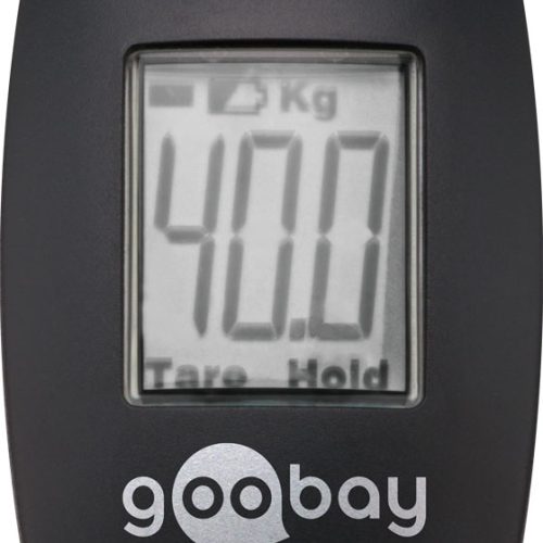 Goobay digitale Vielzweckwaage mit LCD-Anzeige - Gasflasche & Zubehör