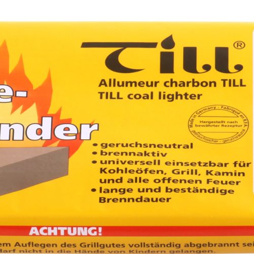 Till Grillanzünder Holz / Wachs 24 Stück - Grillanzünder und -Kohle
