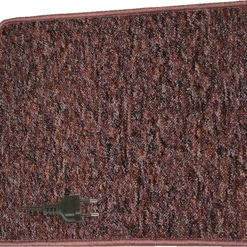 Pro Car Heizteppich Palais 230 V 100 x 60 cm orange/grau - Heizteppiche von ProCar