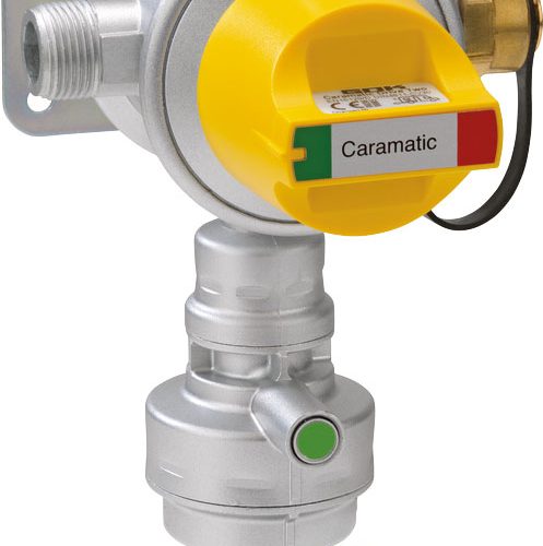GOK Caramatic DriveTwo Sicherheits-Gasdruckregler Vertikal 50 mbar - Gasregler & Gasschläuche