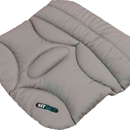 Sitback Basic Living Fahrzeug Sitzkissen 44 x 42 cm Grau - Sitze & Drehkonsolen