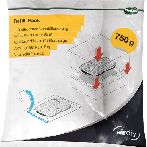 Thomar airdry Nachfüllpack 750 g - Luftentfeuchter & Luftreiniger