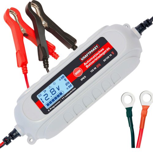 Dino Kraftpaket Ladegerät 6 V - 12 V / 4 A - Batterie-Ladegeräte