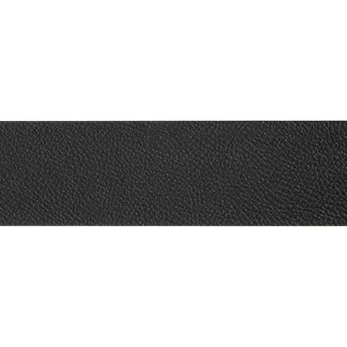 silwy® Magnet Metall Leiste mit Ledercoating 50 cm schwarz - Geschirrhalter