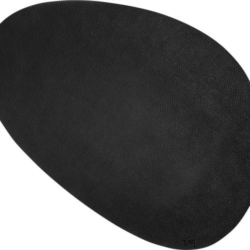 silwy® Magnet-Platzset mit Ledercoating groß schwarz - Geschirrhalter
