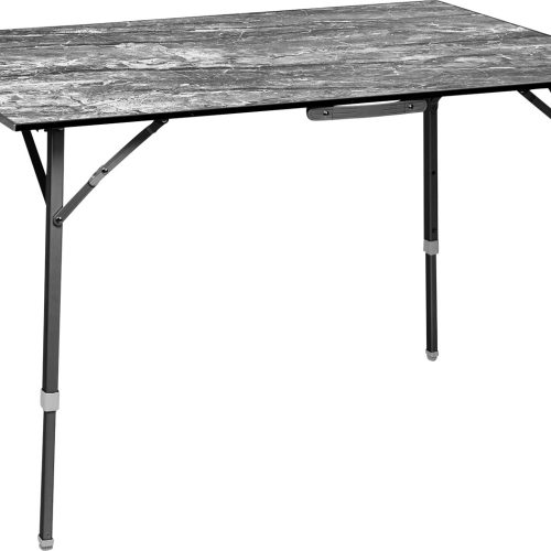 Brunner Campingtisch Elù Duplit klappbar / höhenverstellbar mit Aluminiumgestell 110 x 75 cm - Klapptische