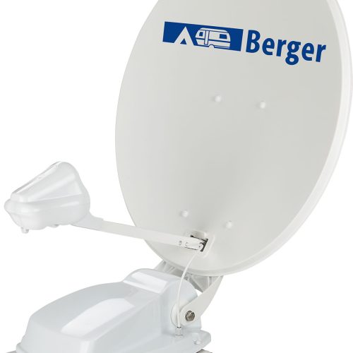 Berger Fixed 80 vollautomatische Sat-Anlage zur Dachmontage (Single LNB) - Camping-Sat-Anlagen