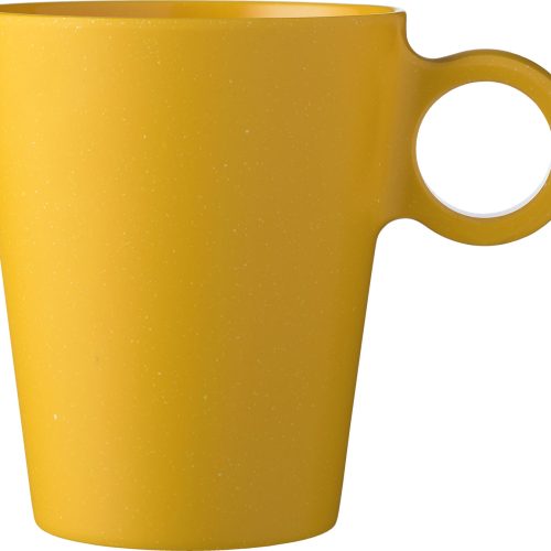 Mepal Bloom Melamin Henkelbecher 300 ml Pebble Yellow - Becher und Tassen