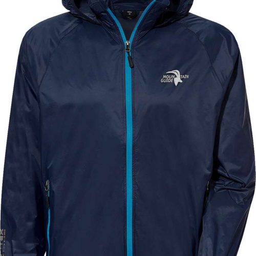 Mountain Guide Lima II Damen und Herren Regenjacke dunkelblau 5XL - Herrenjacken