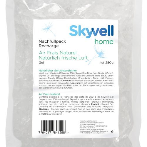 Skyvell Home Gel Nachfüllpack für Geruchsentferner 250 g - Wäsche & Trocknen