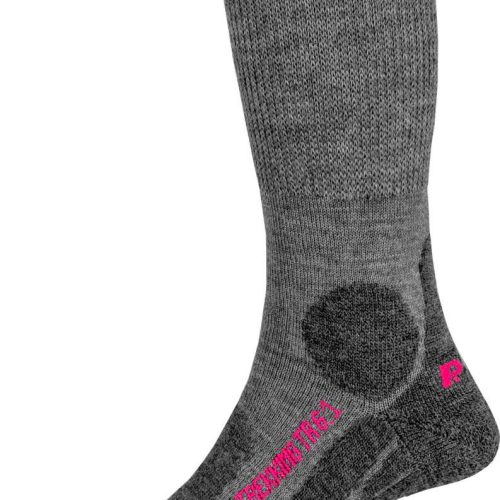 P.A.C TR 6.1 Merino Medium Damensocken dunkelgrau 35-37 - Socken von PAC