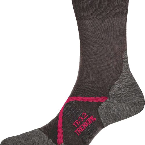 P.A.C TR 3.2 Merino Light Damensocken dunkelgrau 38-41 - Socken von PAC