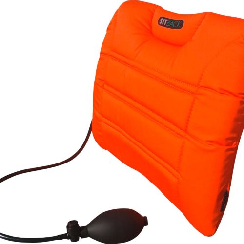Sitback Air Living Fahrzeug Rückenkissen 31 x 26 cm Neon Orange - Sitze & Drehkonsolen
