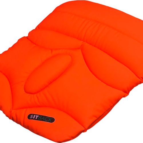 Sitback Basic small Fahrzeug Sitzkissen 31,5 x 42 cm Neon Orange - Sitze & Drehkonsolen