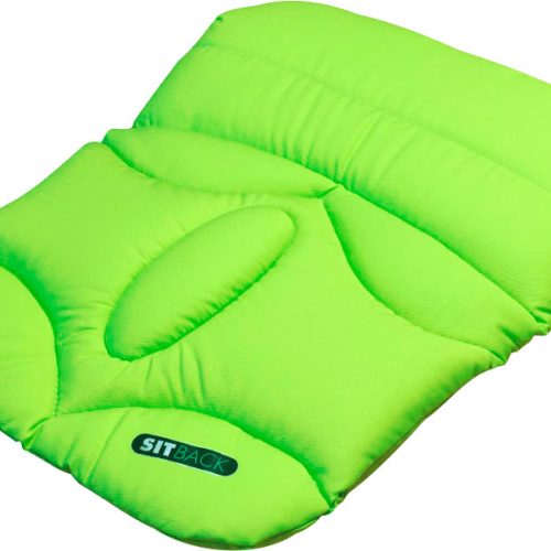 Sitback Basic small Fahrzeug Sitzkissen 31,5 x 42 cm Neon Grün - Sitze & Drehkonsolen
