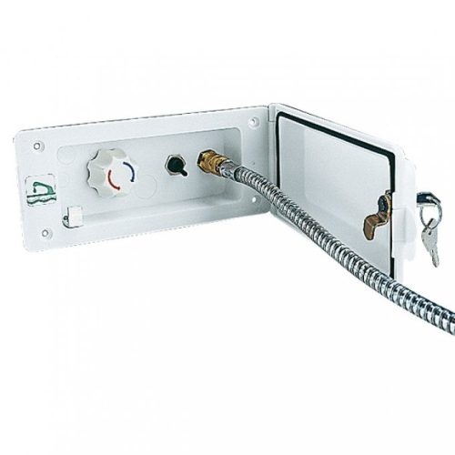 Reich Versorgungsklappe Gas/ Wasser 21,6 x 9,4 cm  - Wasseranschlüsse, -steckdosen & Einfüllstutzen