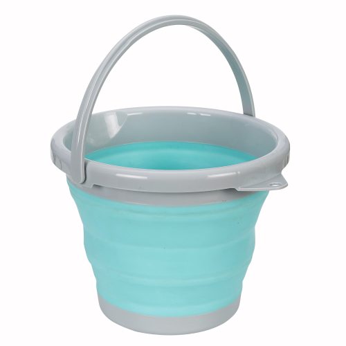 Berger Falteimer 5 Liter türkis / grau - Wäsche & Trocknen