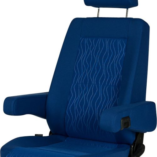 Sportscraft Sitz S6.1 Atlantik blau mit Lordosenstütze - Sitze & Drehkonsolen