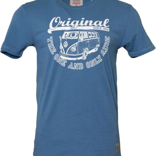 Van One Original Ride Herrenshirt blau XXL - Herrenshirts, -hemden & -pullover von Van One Classic Cars