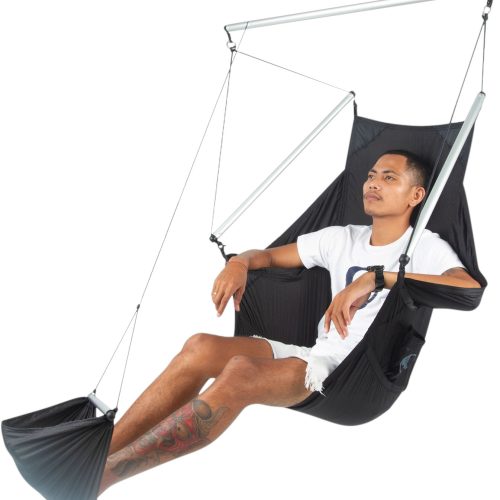 Ticket to the Moon Moonchair Hängesessel Black - Hängematten