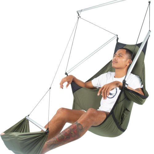 Ticket to the Moon Moonchair Hängesessel Army Green - Hängematten