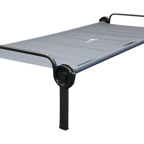 Disc-O-Bed Trundle Camping Feldbett ohne Seitentasche Anthrazit - Feldbetten