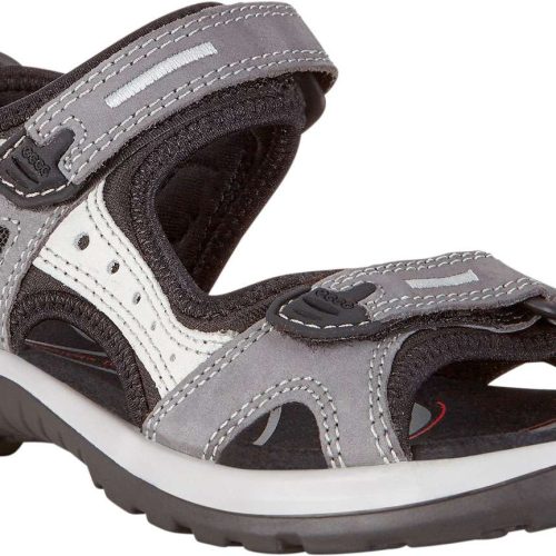 Ecco Offroad Damen Trekkingsandale hellgrau 39 - Damenschuhe