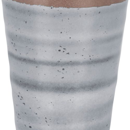 Bo-Camp Melamin Becher Set 4 teilig grau/braun - Becher und Tassen