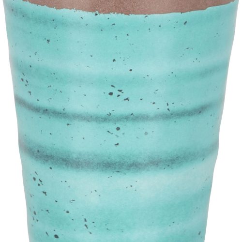 Bo-Camp Melamin Becher Set 4 teilig hellblau/braun - Becher und Tassen