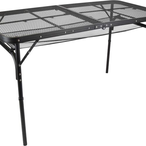 DEFA Aluminium Mesh Campingtisch 120 x 60 cm - Klapptische