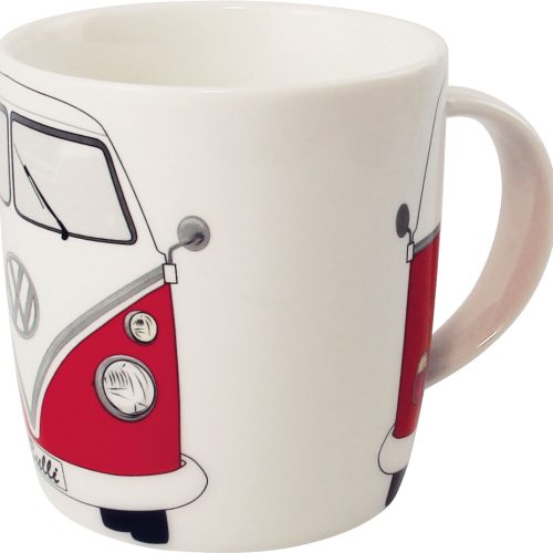 VW Collection T1 Bulli Kaffeetasse 370 ml rot - Becher und Tassen