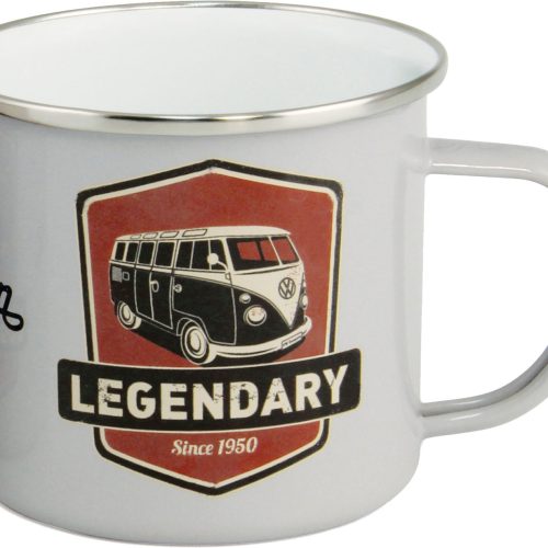VW Collection T1 Bulli Emaille Tasse 500 ml Legendary - Becher und Tassen