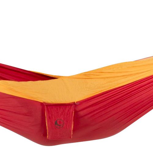 Ticket to the Moon King Size Hammock Hängematte - Burgundy/Dark Yellow - Hängematten
