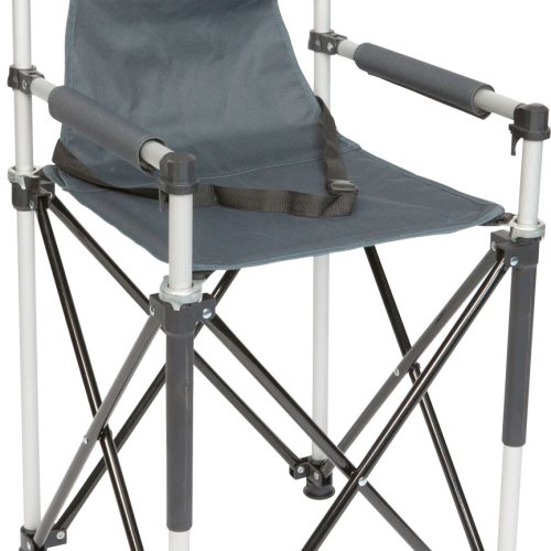 Bo-Camp Compact faltbarer Kinderhochstuhl grau - Kinderstühle