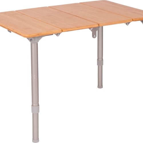 Bo-Camp Urban Outdoor Southwark Bambus-Alu Rolltisch 60 x 40 cm - Rolltische