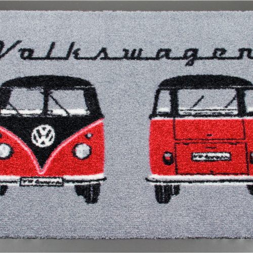 VW Collection T1 Bulli Front / Back Fußmatte 70 x 50 cm - Fußmatten